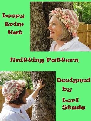 cover image of Loopy Brim Hat Knitting Pattern